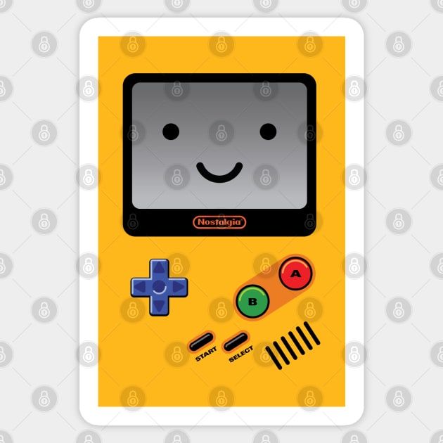 Yellow Boy Brick Game Video Game Nostalgia Sticker by vo_maria